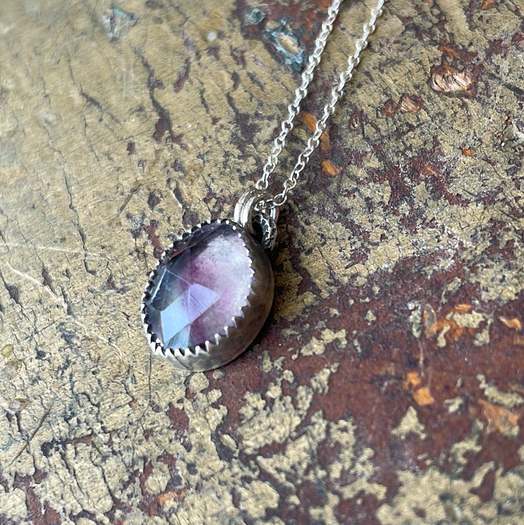 Rainbow Fluorite Pendant