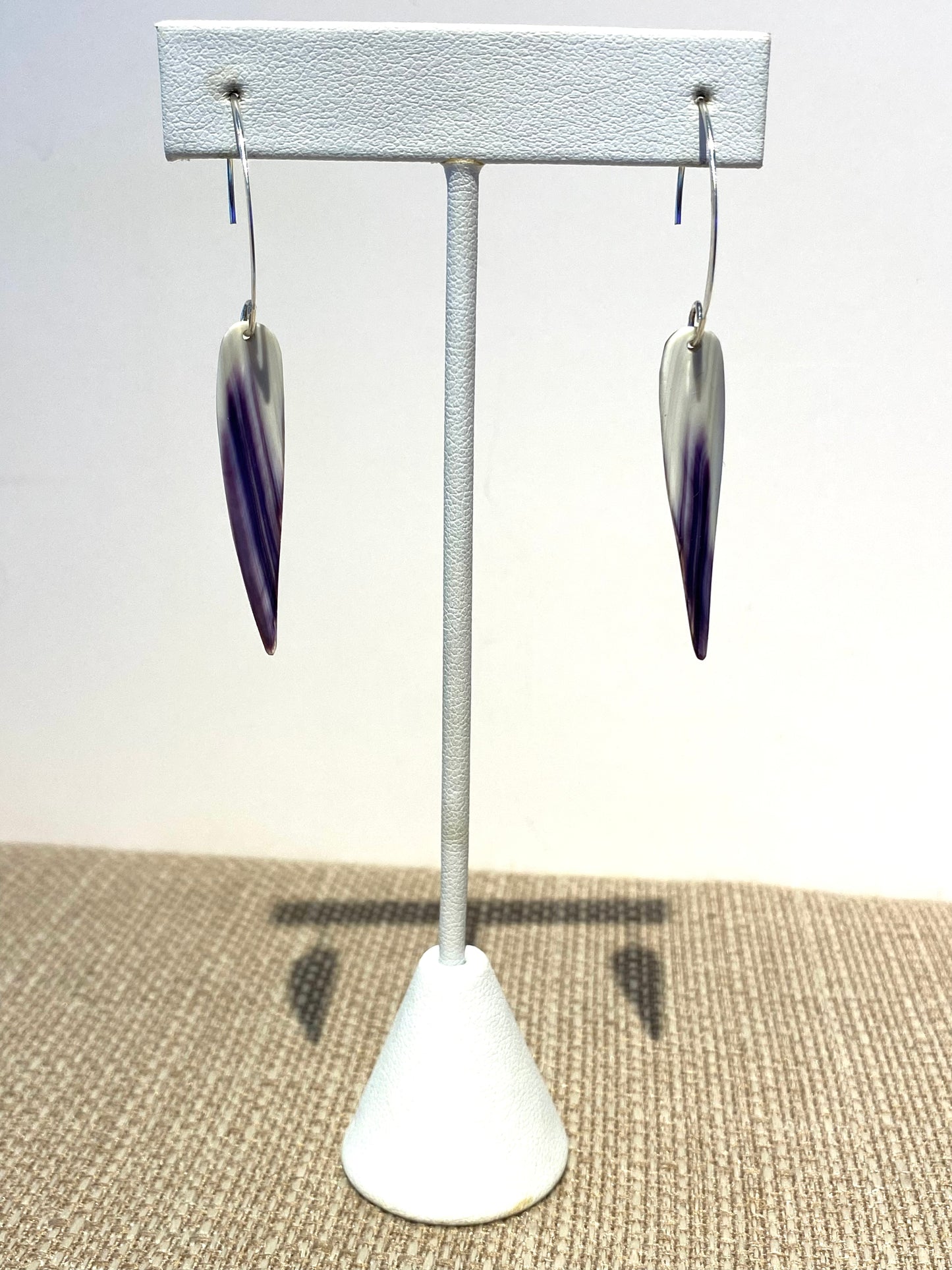 Small Quahog Feathers Silver