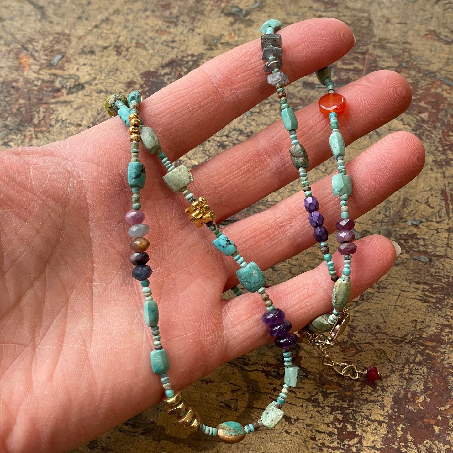 Afghan Turquoise Necklace