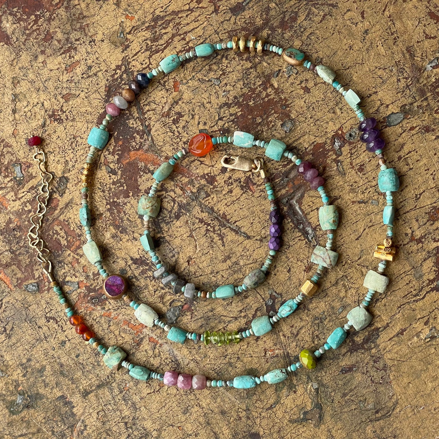 Afghan Turquoise Necklace