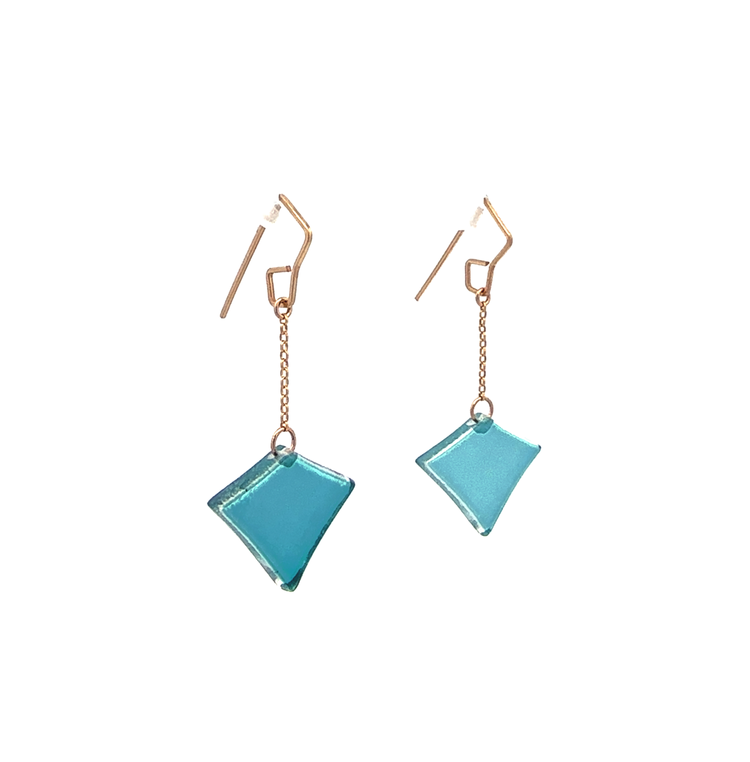 Dark Lagoon Small Deco Diamond Drop Hooks