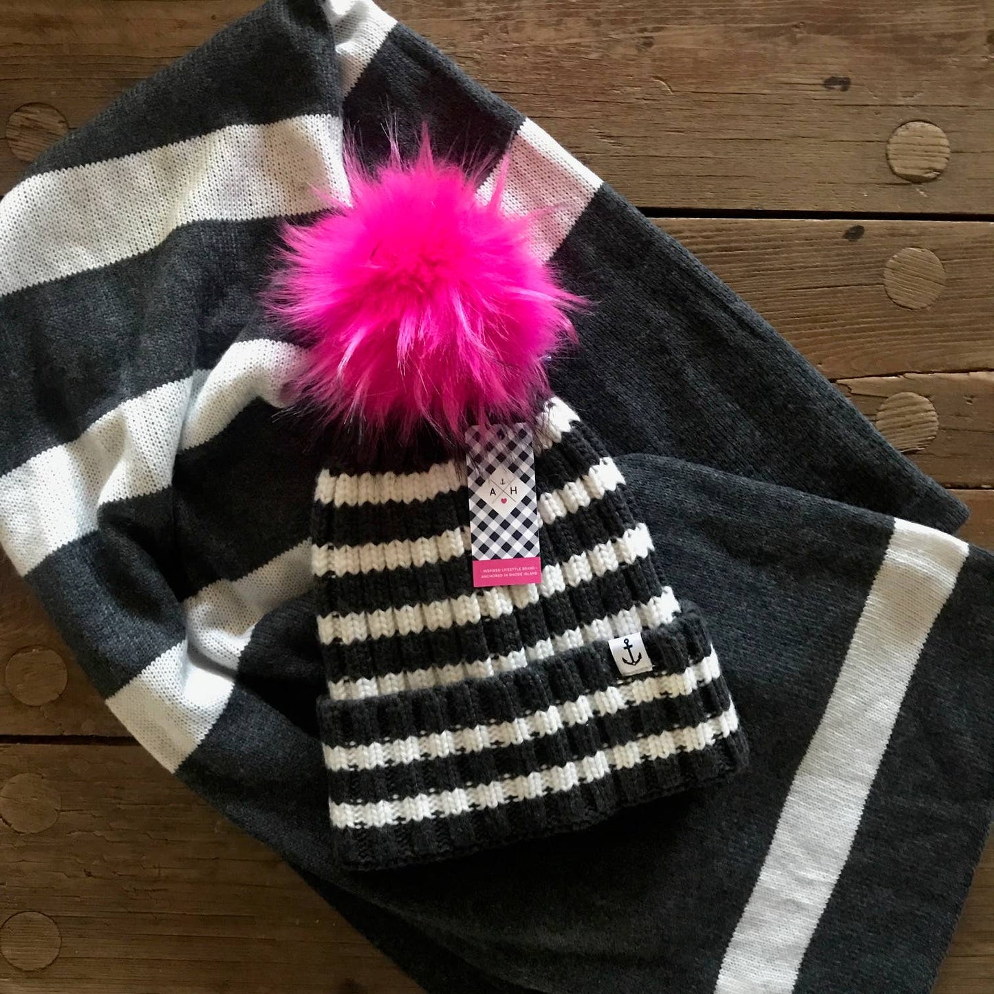Breton Stripe Cashmere Wrap