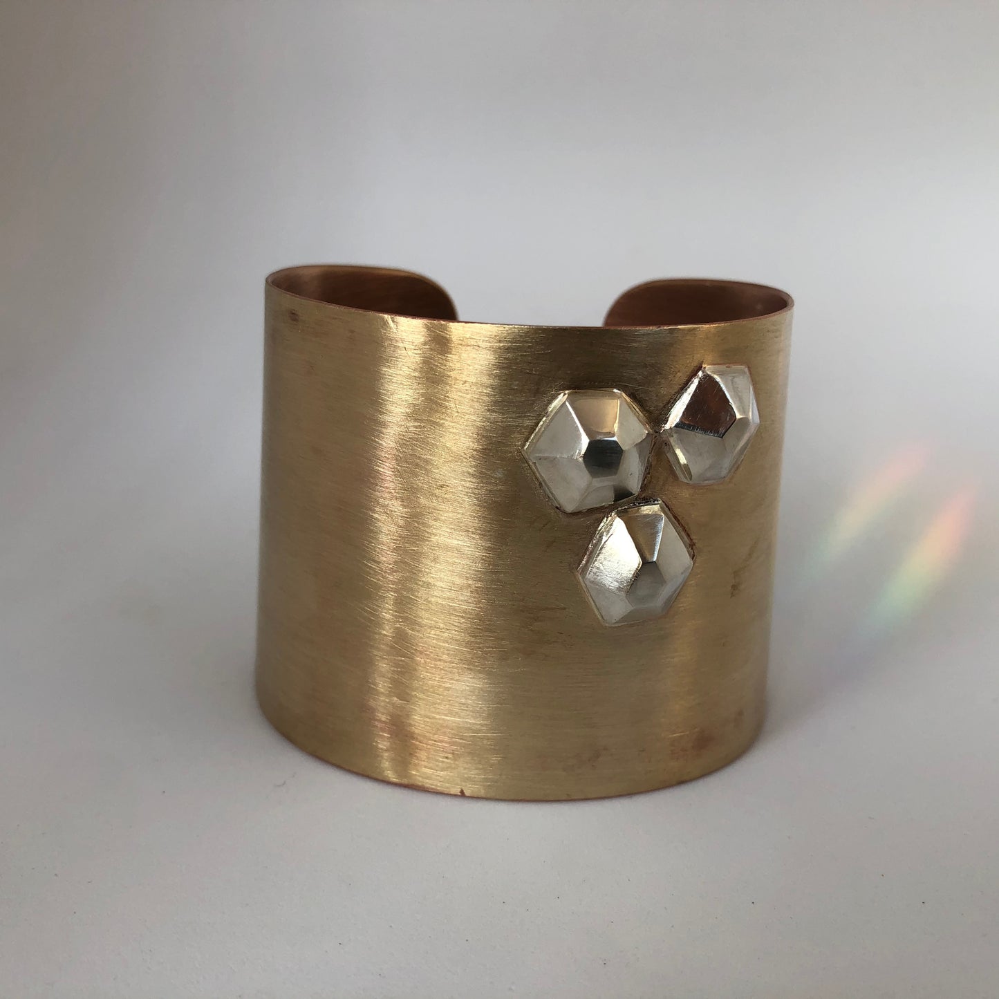 Bronze Power Cuff- Trio