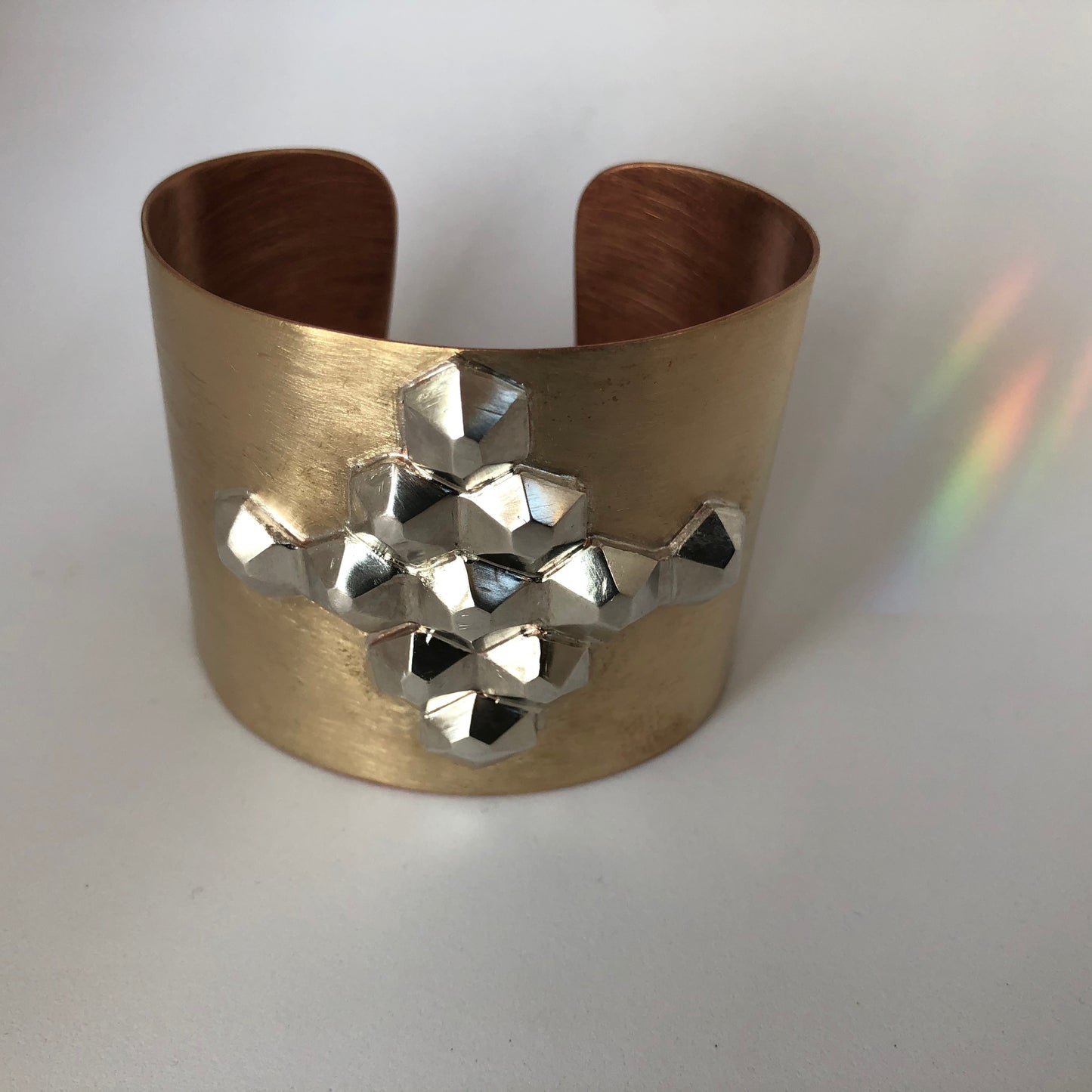 Bronze Power Cuff- Medallia