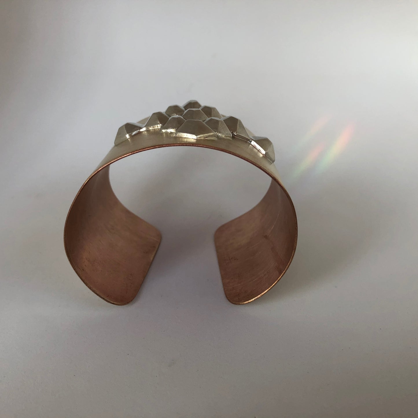 Bronze Power Cuff- Medallia