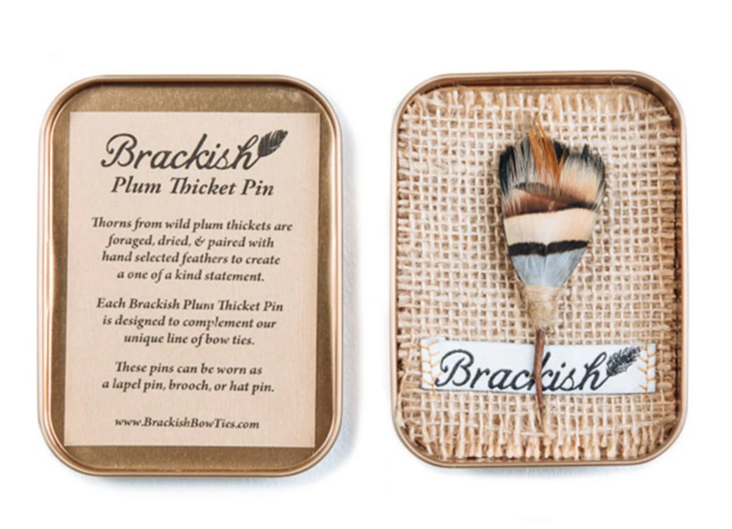 Highlands Plum Thicket Pin
