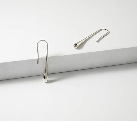 Droplet Earring- Silver