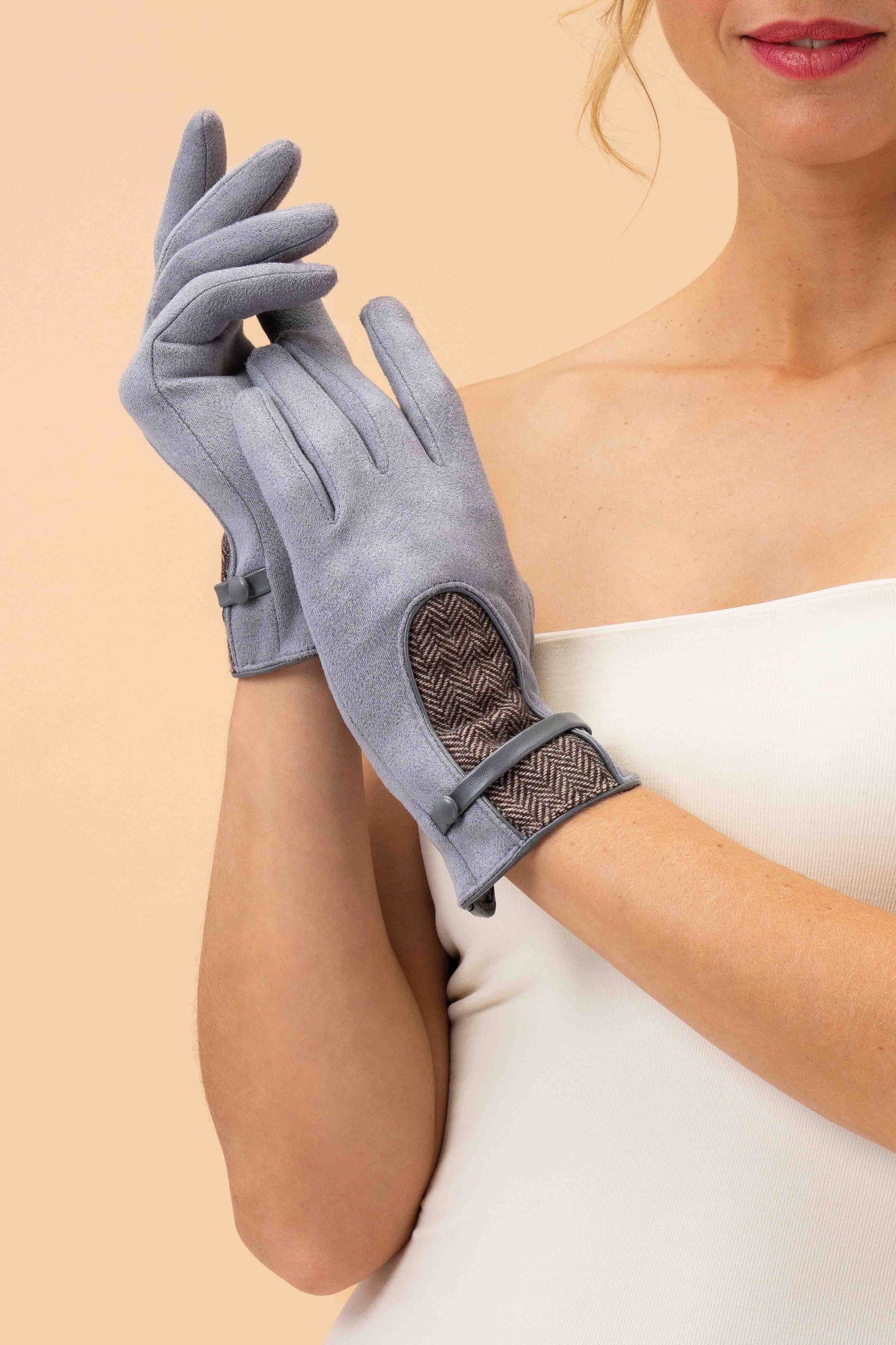 Genevieve Gloves - Mist