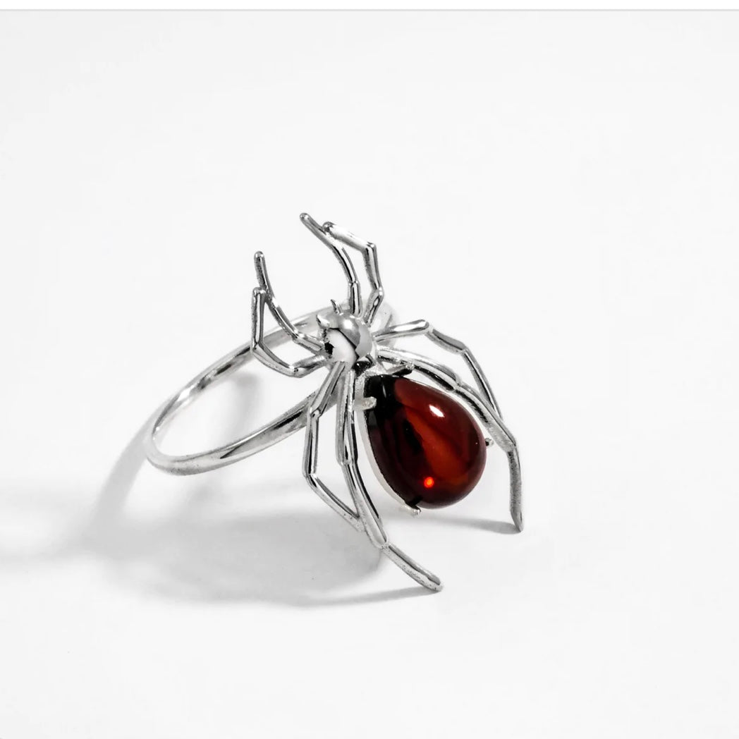 Spider Gemstone Ring