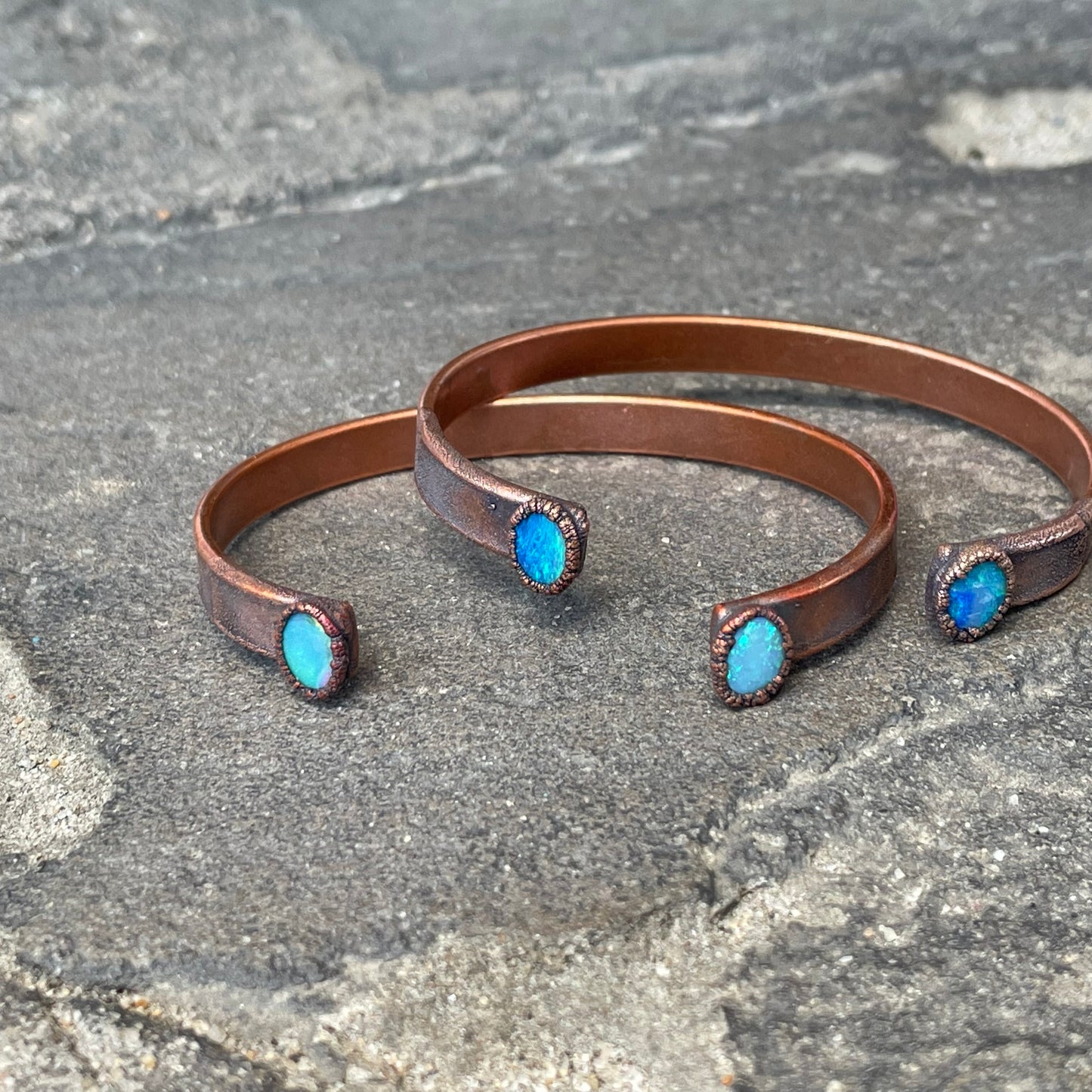 Fiery Opal Cuff