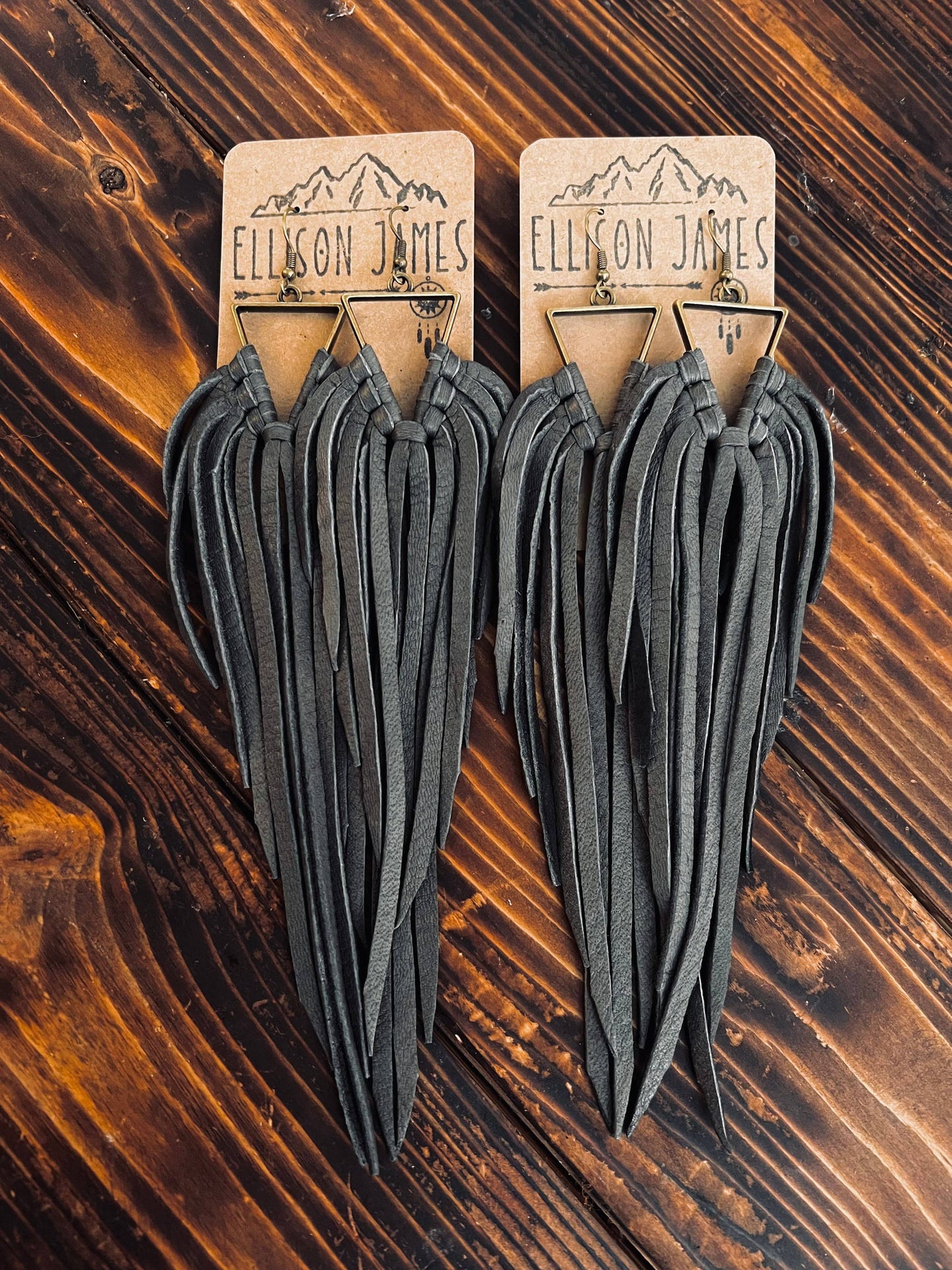 YELLOWSTONE FRINGE EARRINGS