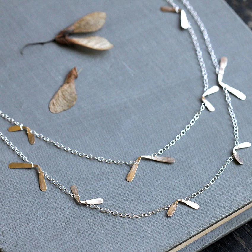Flutter Double Wrap Necklace