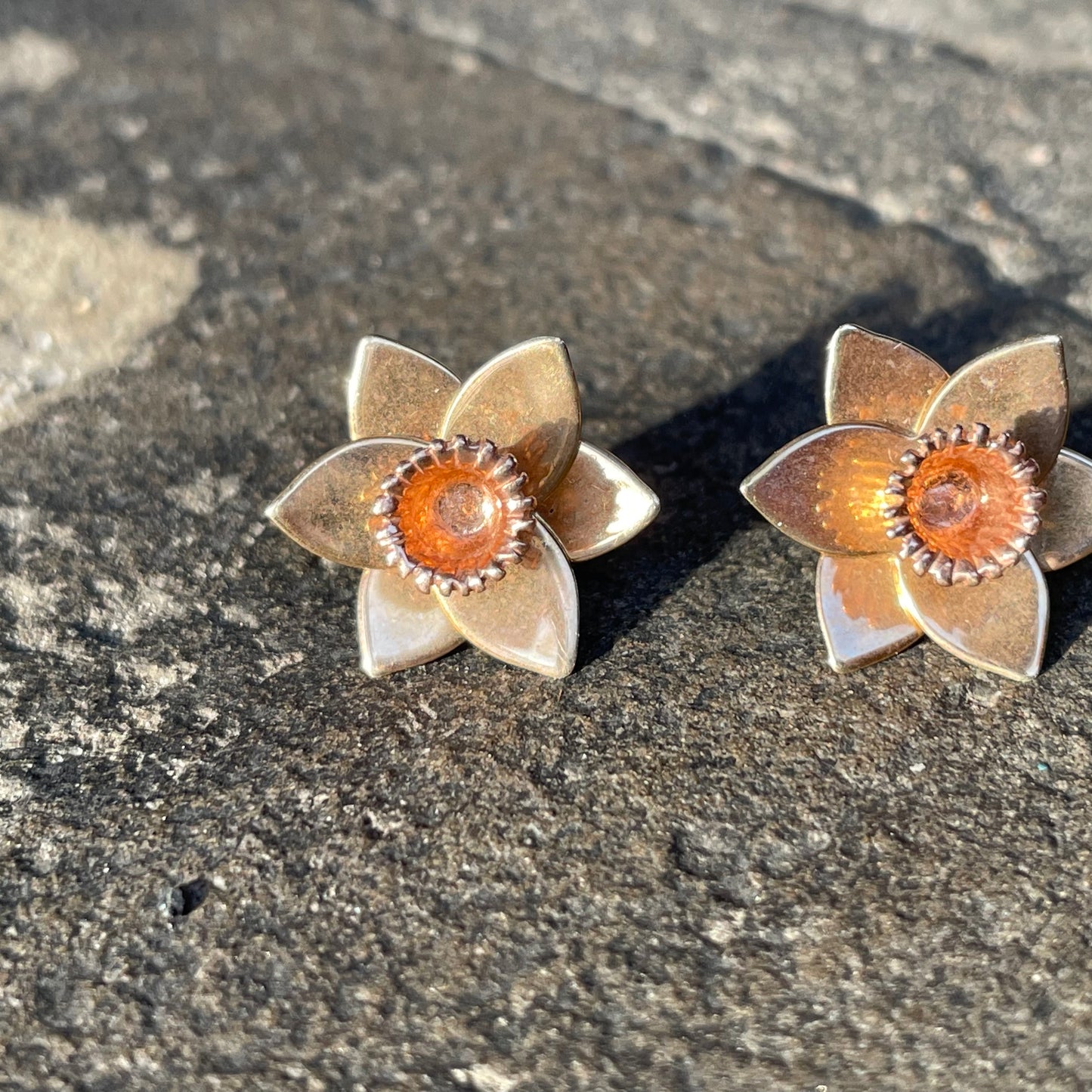 Daffodil Stud Earrings