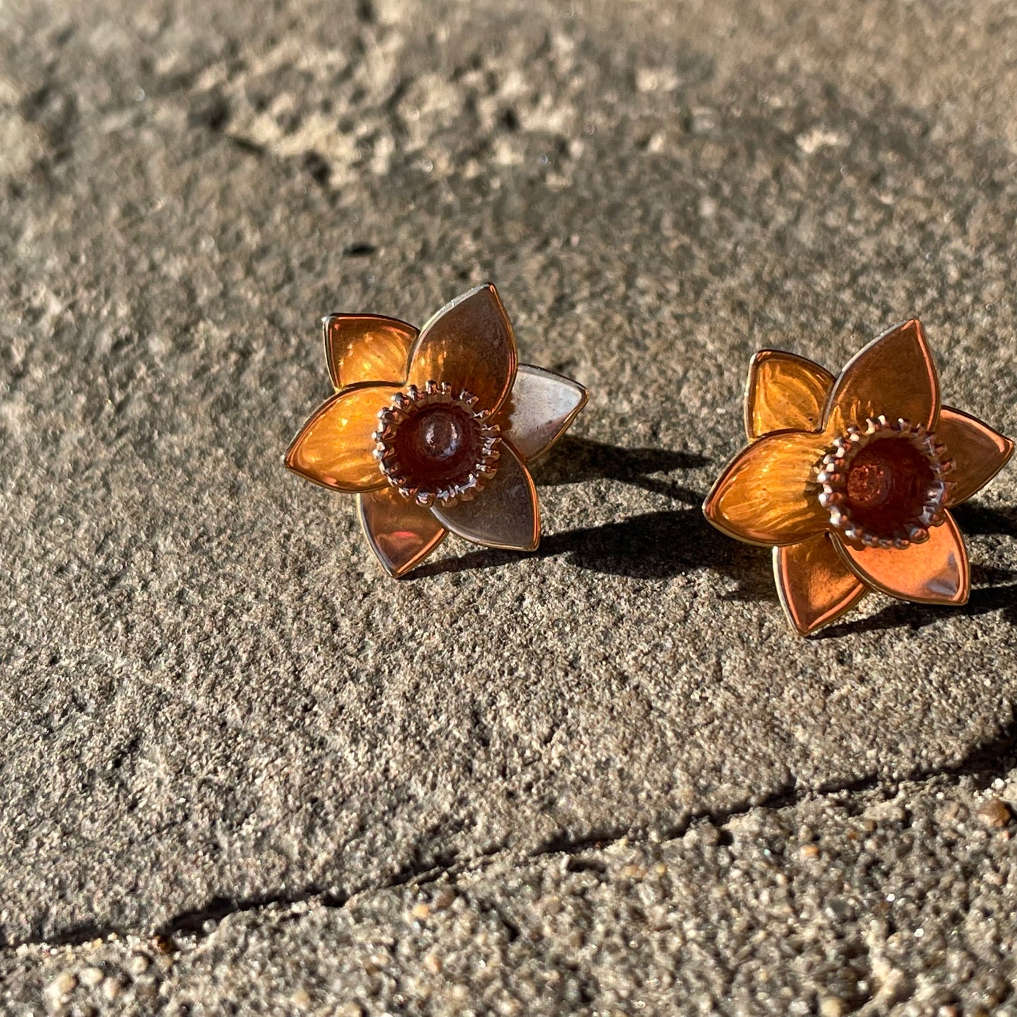 Daffodil Stud Earrings