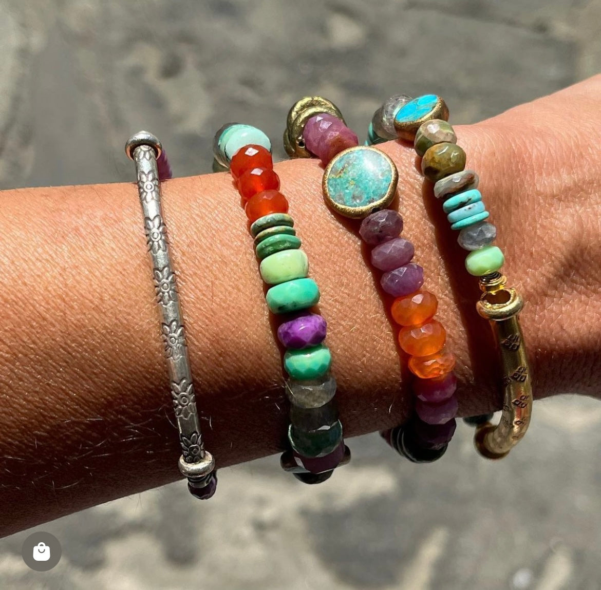 Ruby bracelet