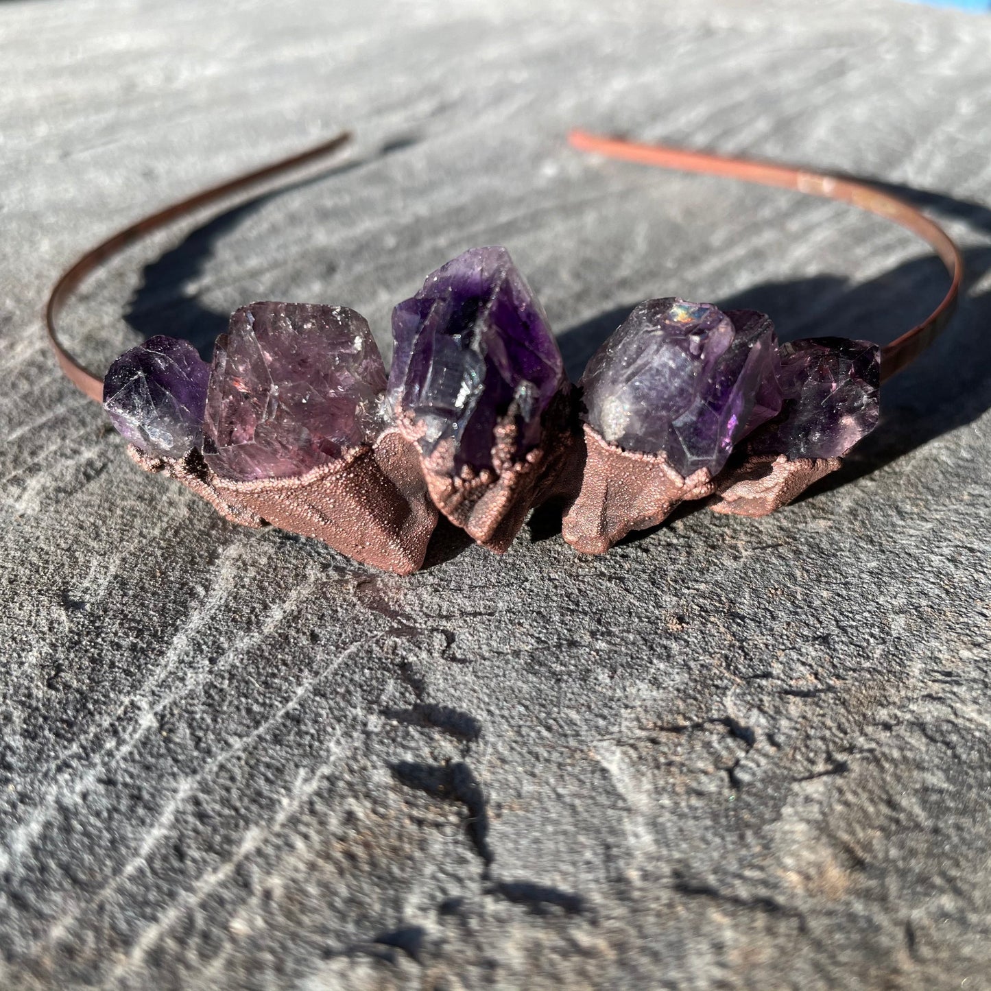 Amethyst Crystal Crown