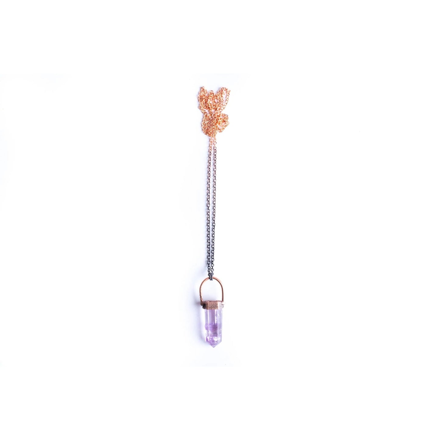 Polished Amethyst Necklace