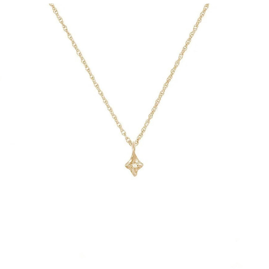 North Star Diamond Necklace