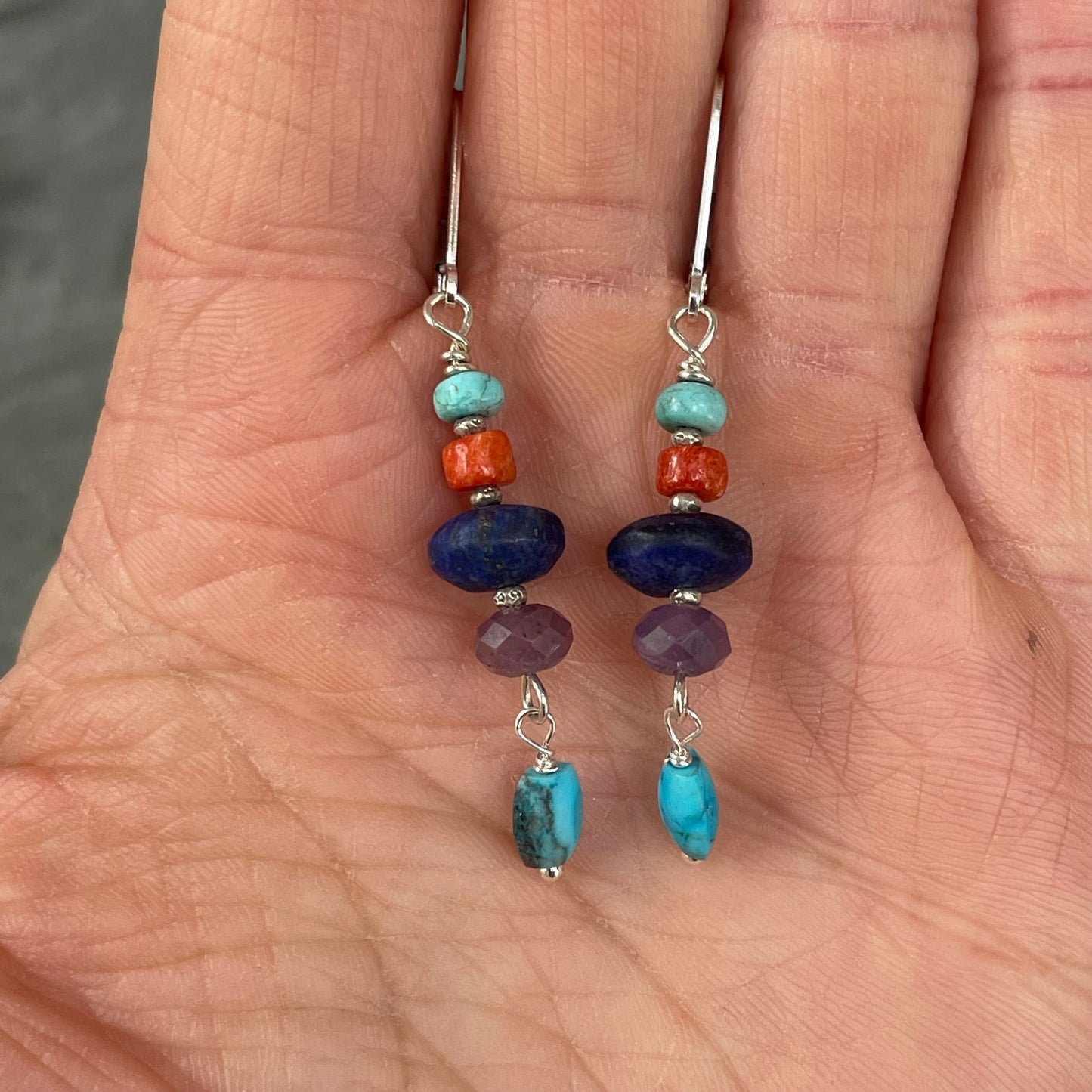Beaded Dangle Earrings