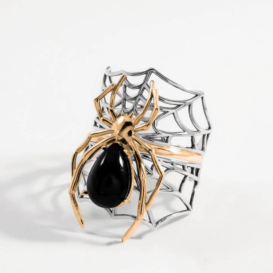 Spider Gemstone Ring