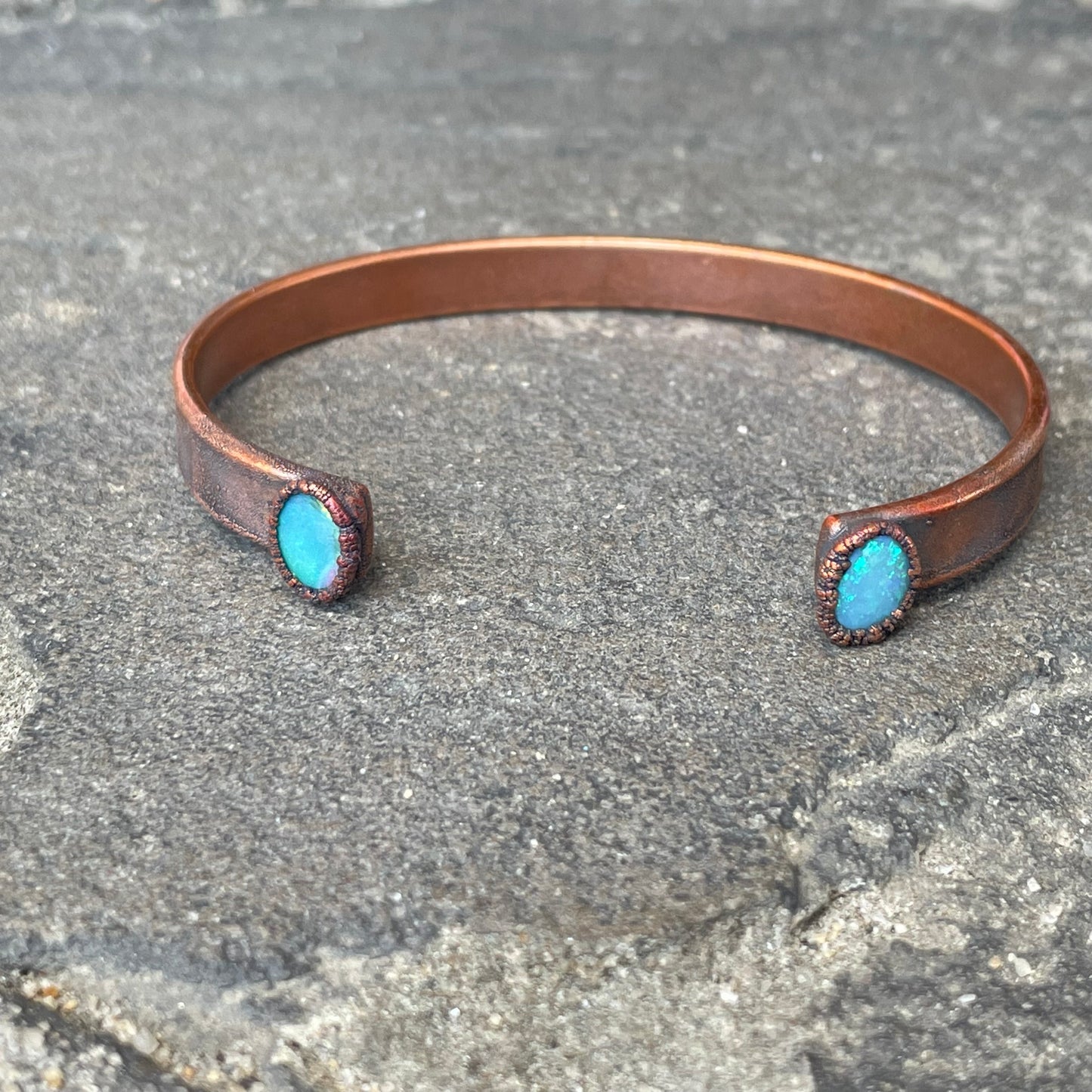 Fiery Opal Cuff