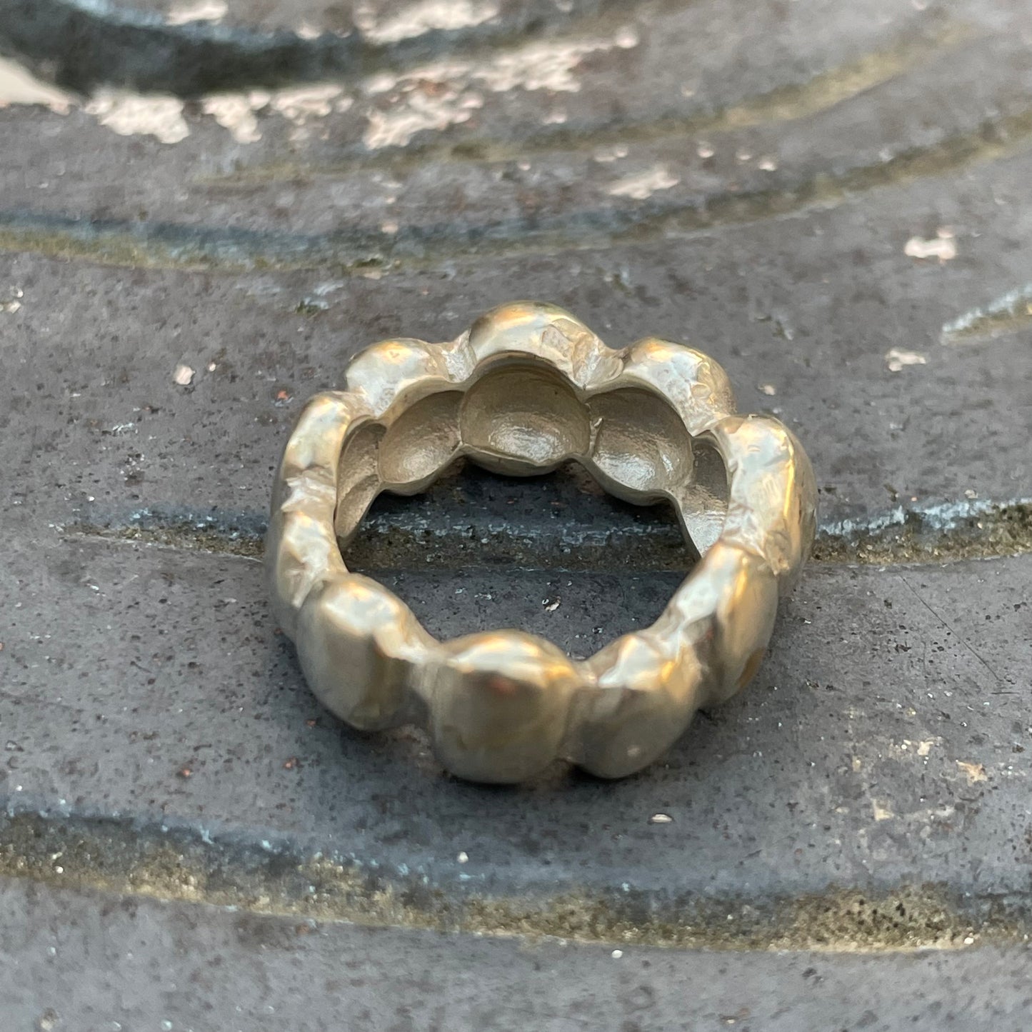 Sterling Silver Bubble Ring