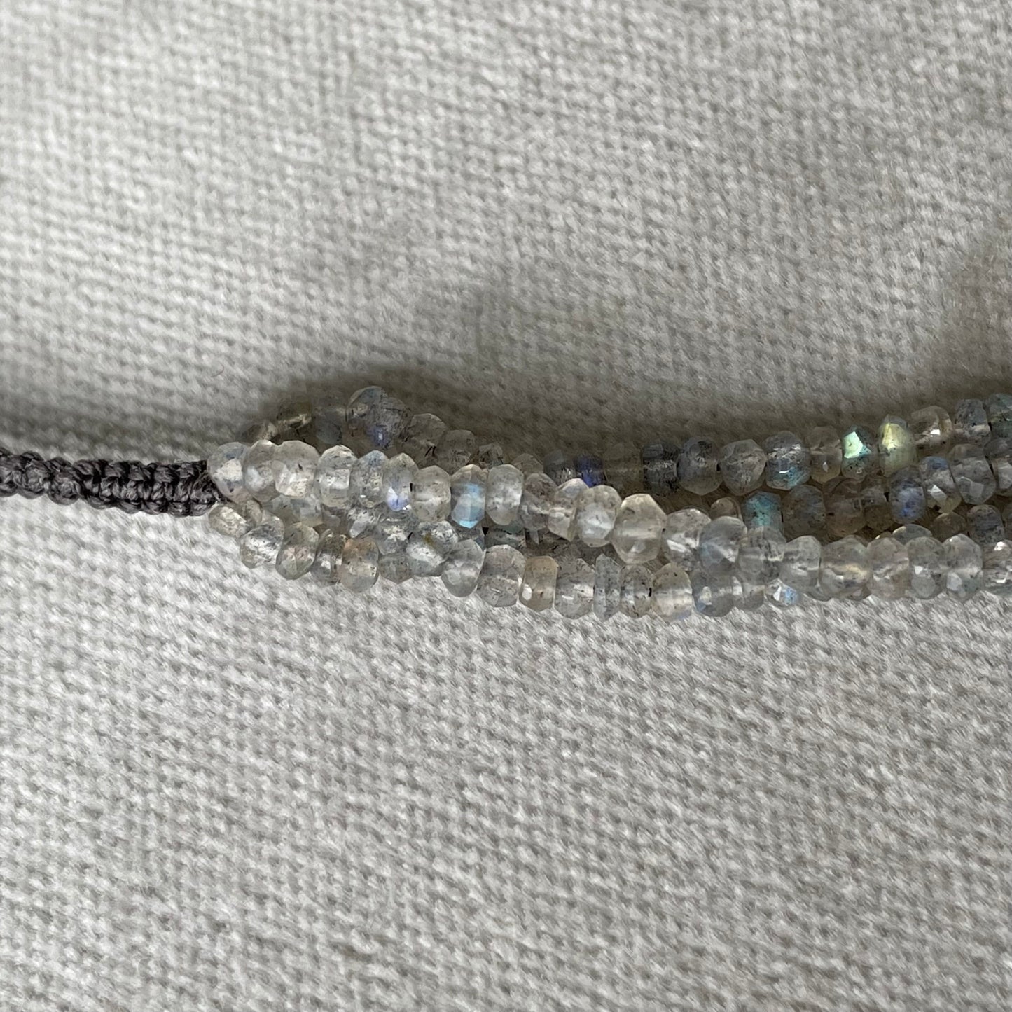 Semiprecious Twisted Strands Necklace