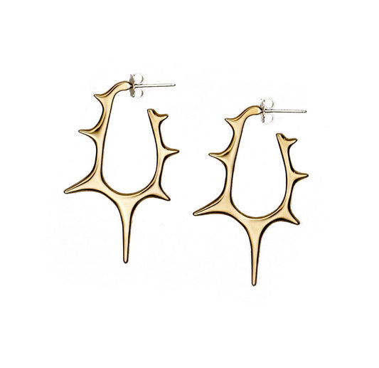 Thorn Hoop Earrings