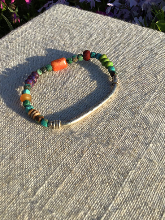 Apple Coral Rectangle Bracelet