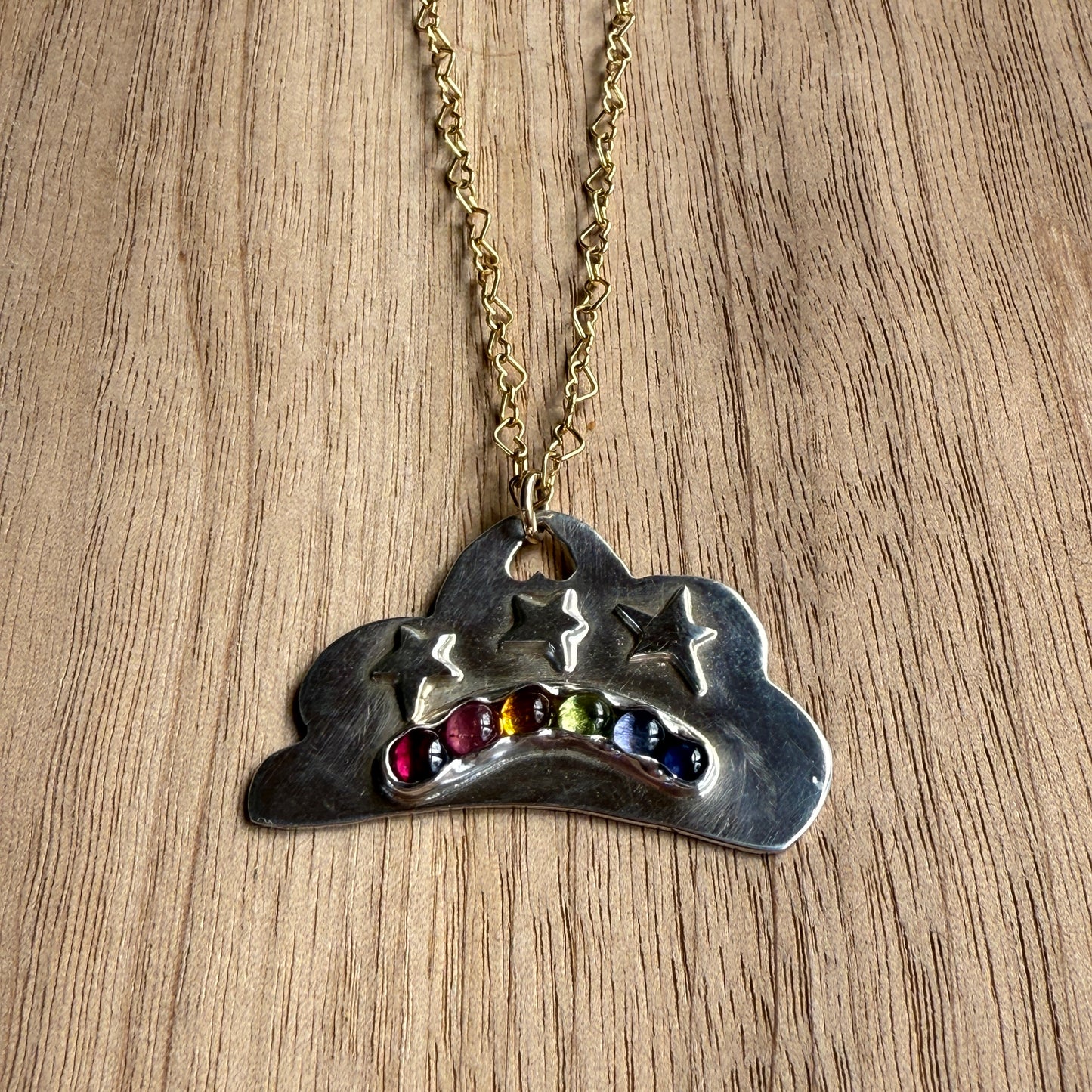 3 Star Cloud Necklace