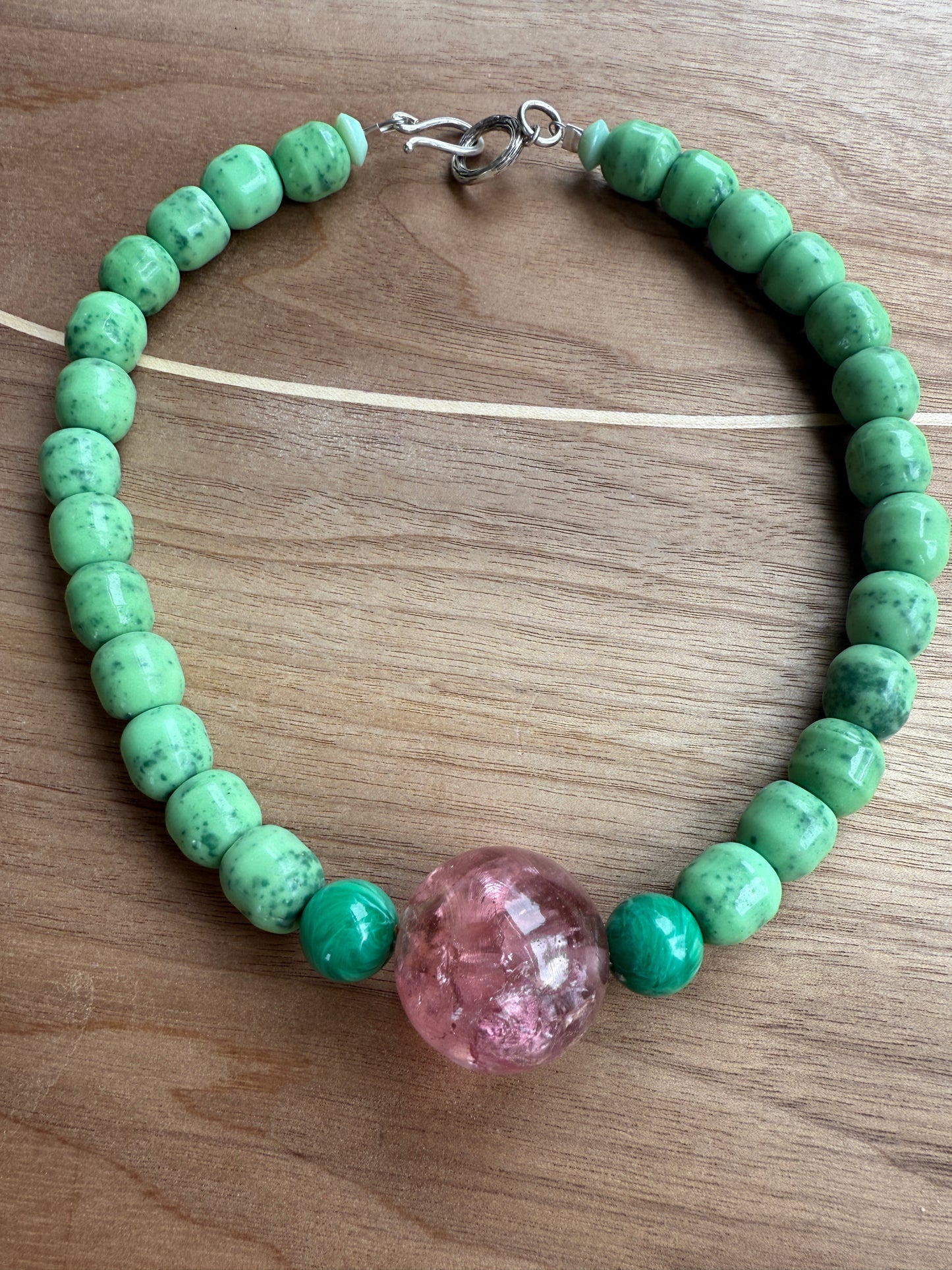 Large Antique Bead Necklace