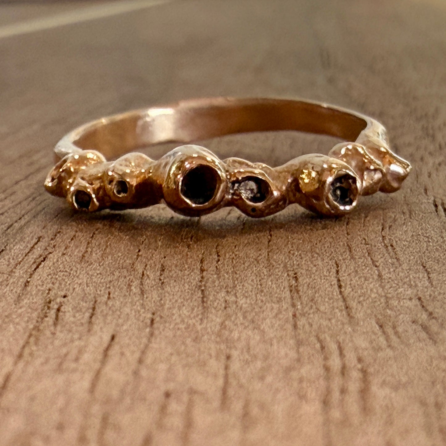 Rose Gold Barnacle Ring