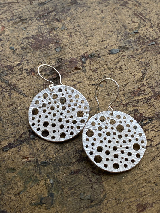 Large Siv Circle Earrings
