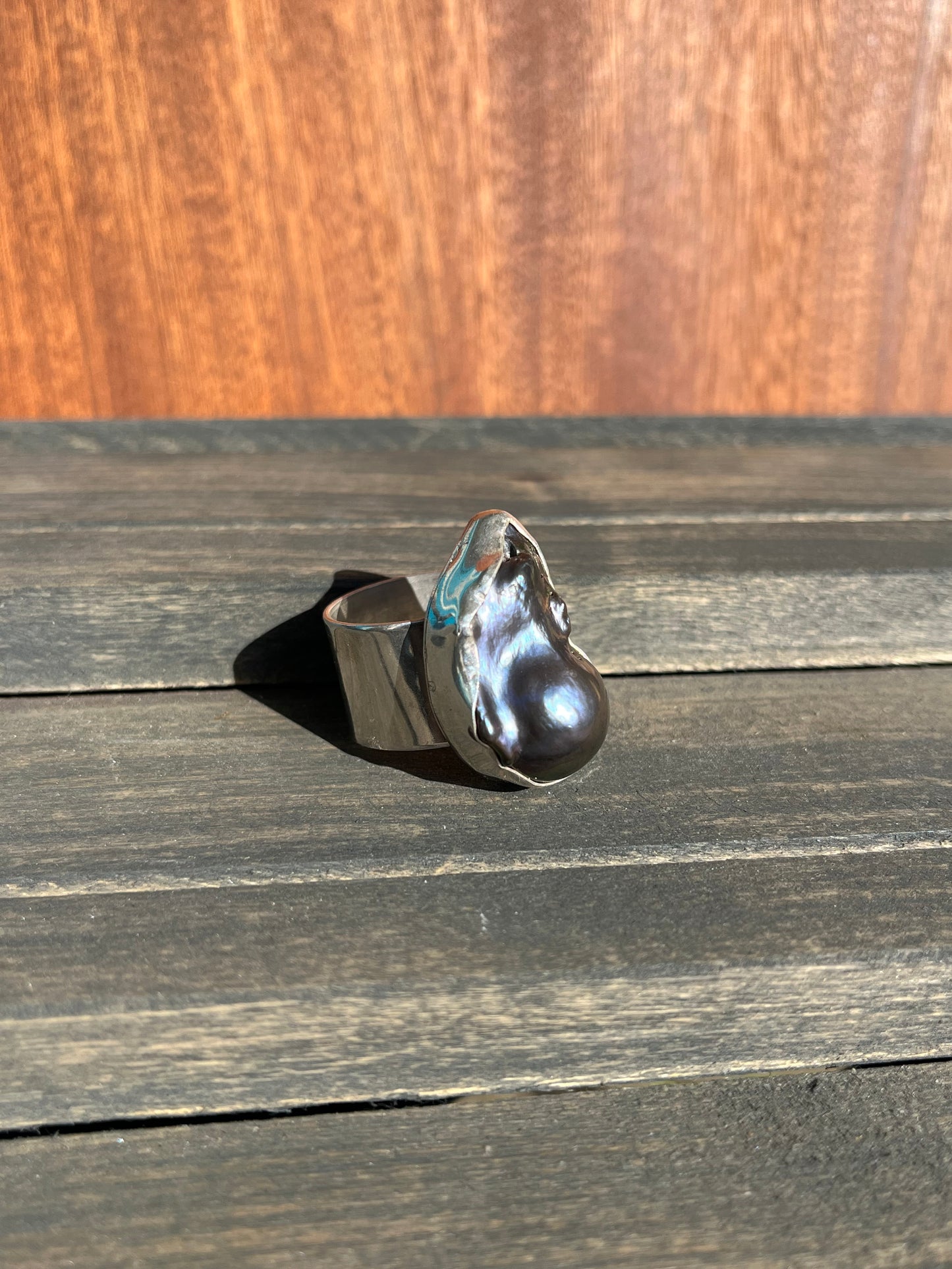 Black Pearl Ring