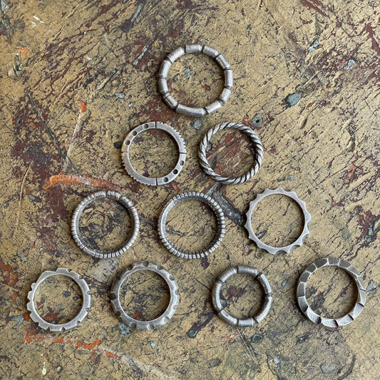 Sterling Stacking Rings