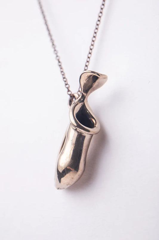 Medium Bronze Pitcher Necklace