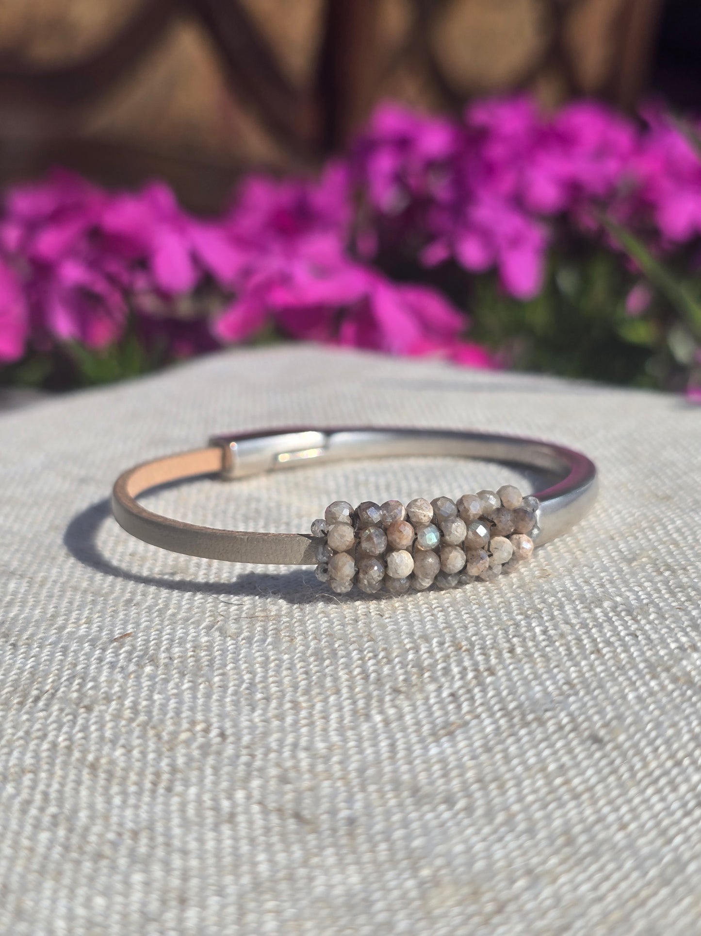Mystic Brown Labradorite Bracelet