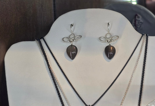 Moonstone Drop Earrings