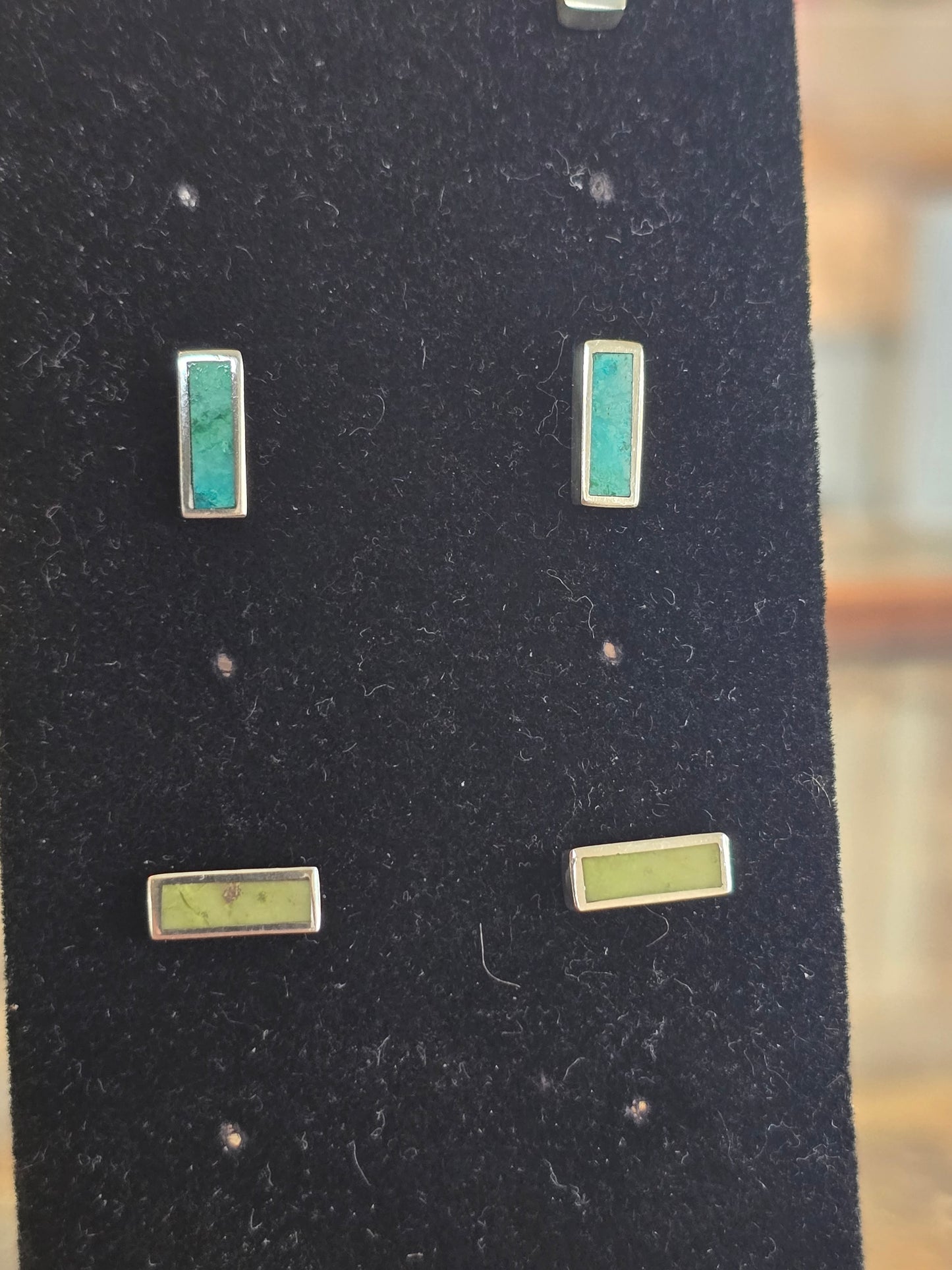 American Mined Turquoise Styx Studs