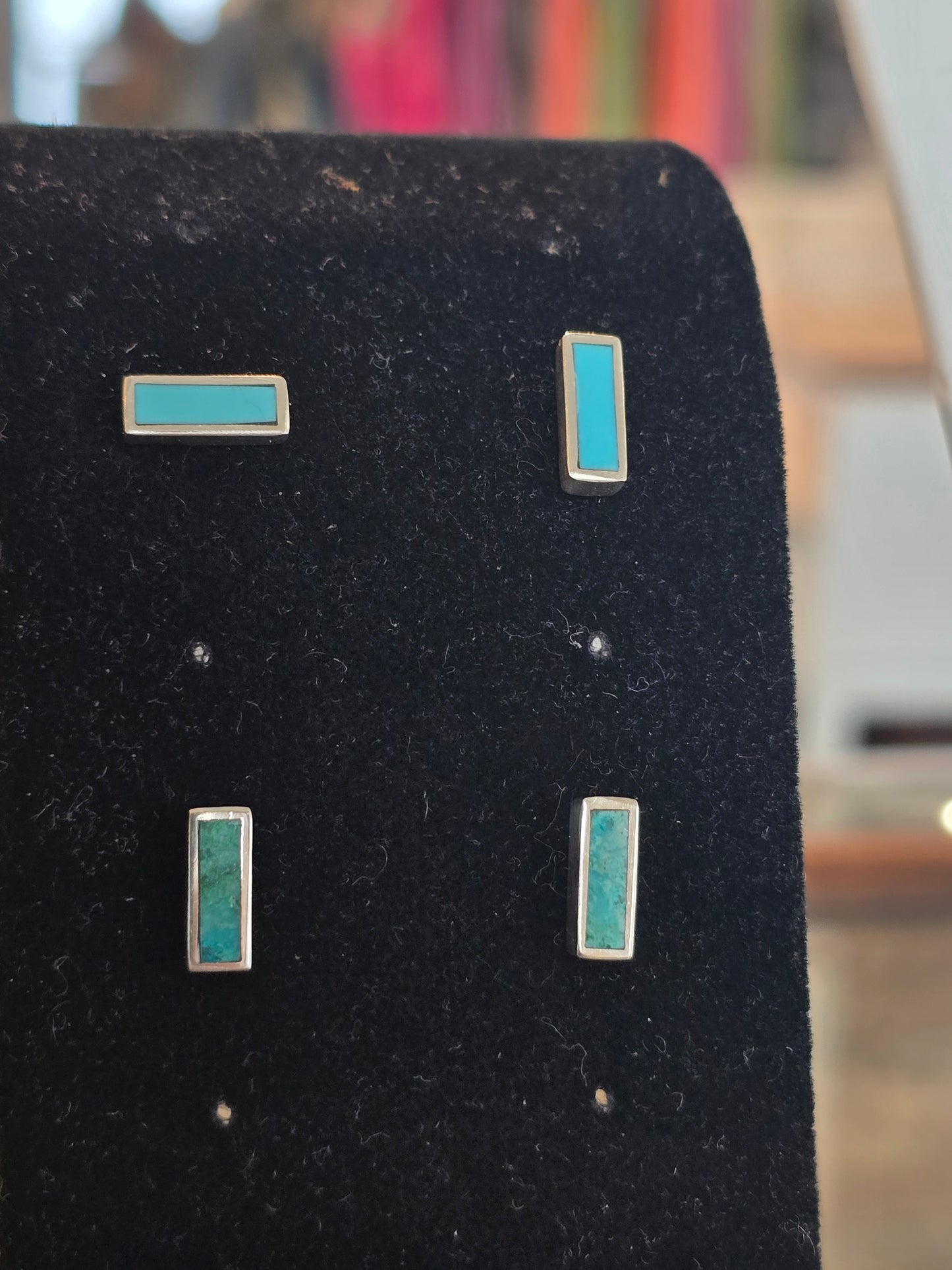 American Mined Turquoise Styx Studs