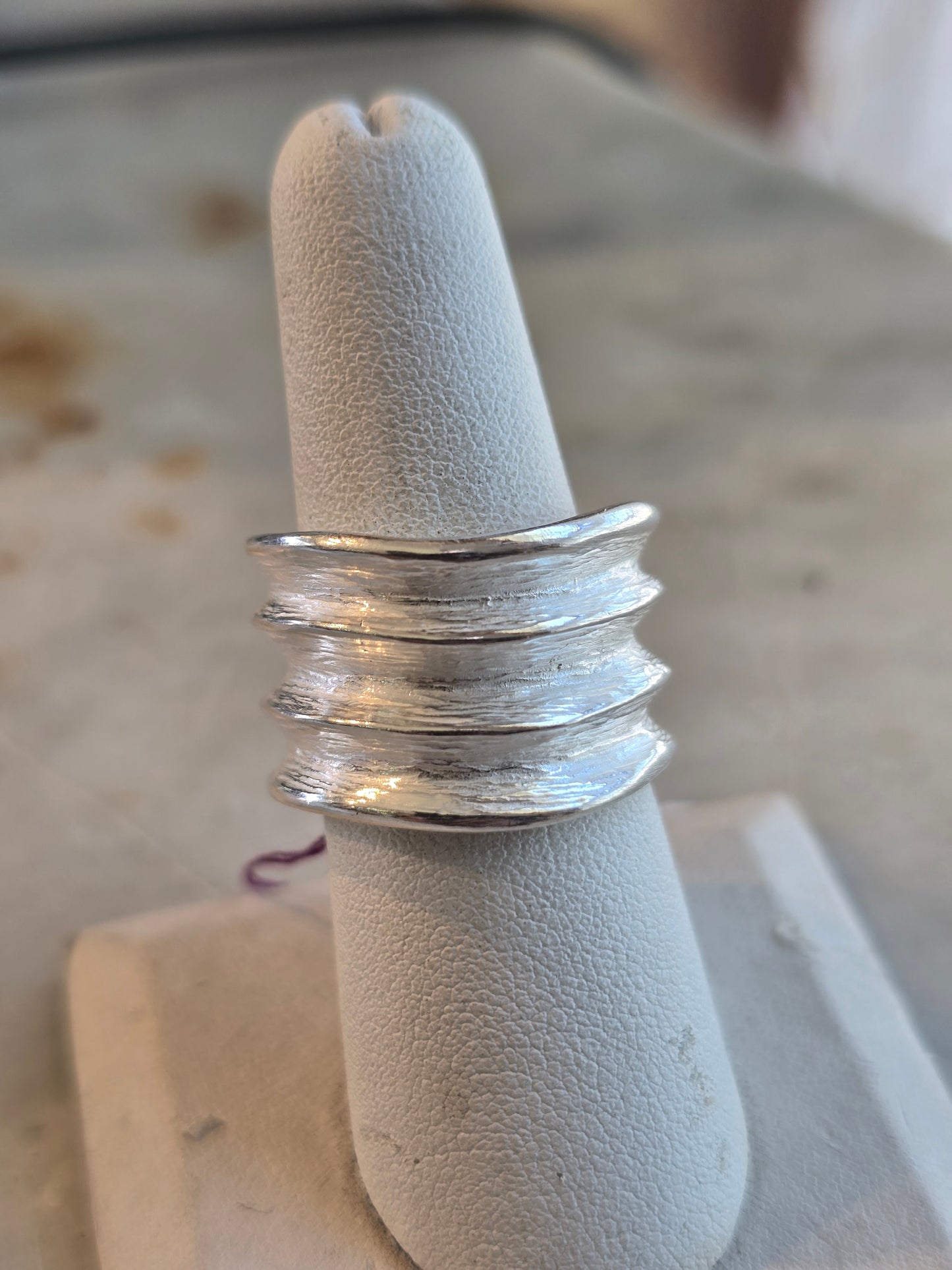 Three Row Horn Ring