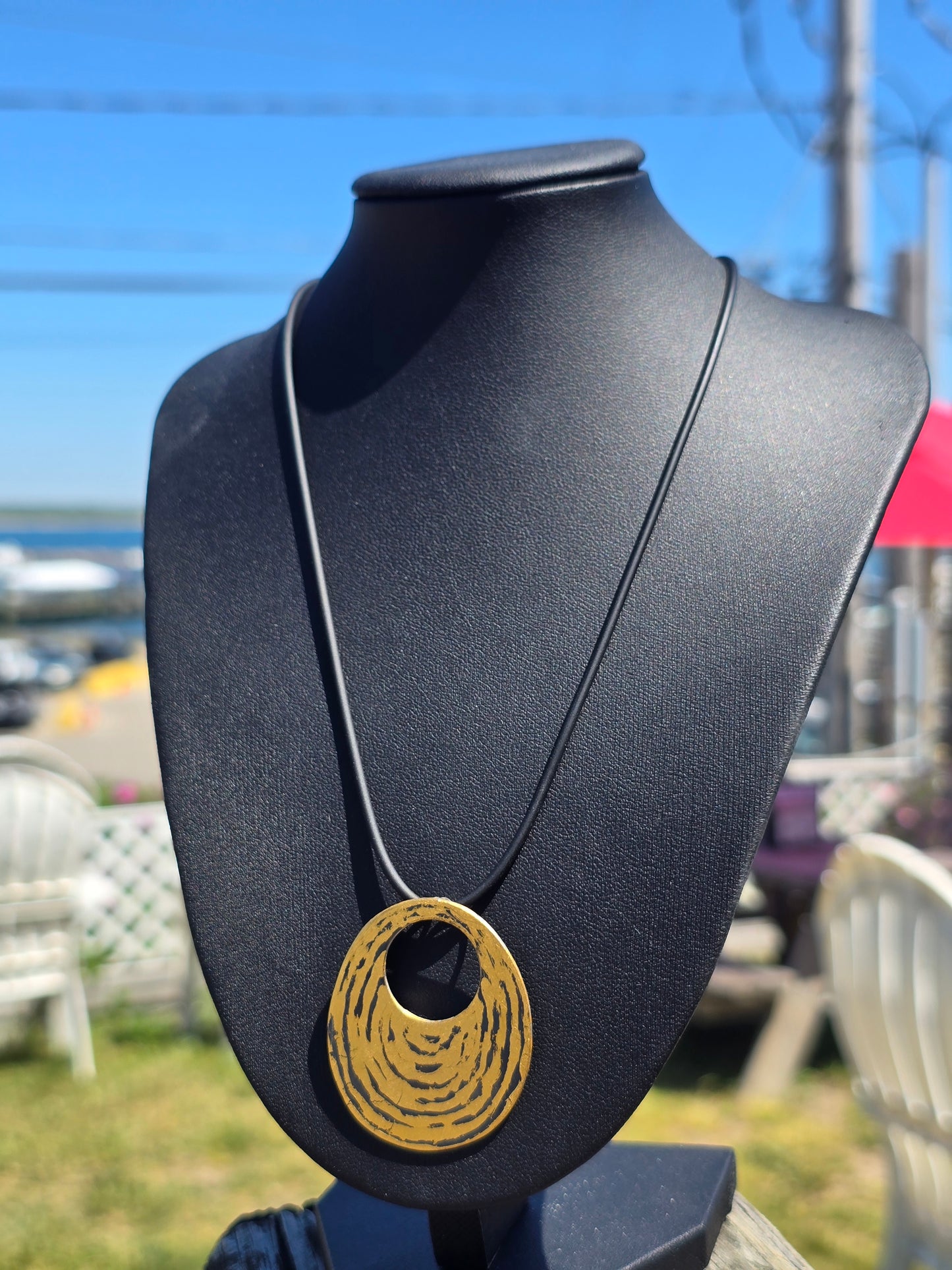 Medieval Hathor Medallion Necklace