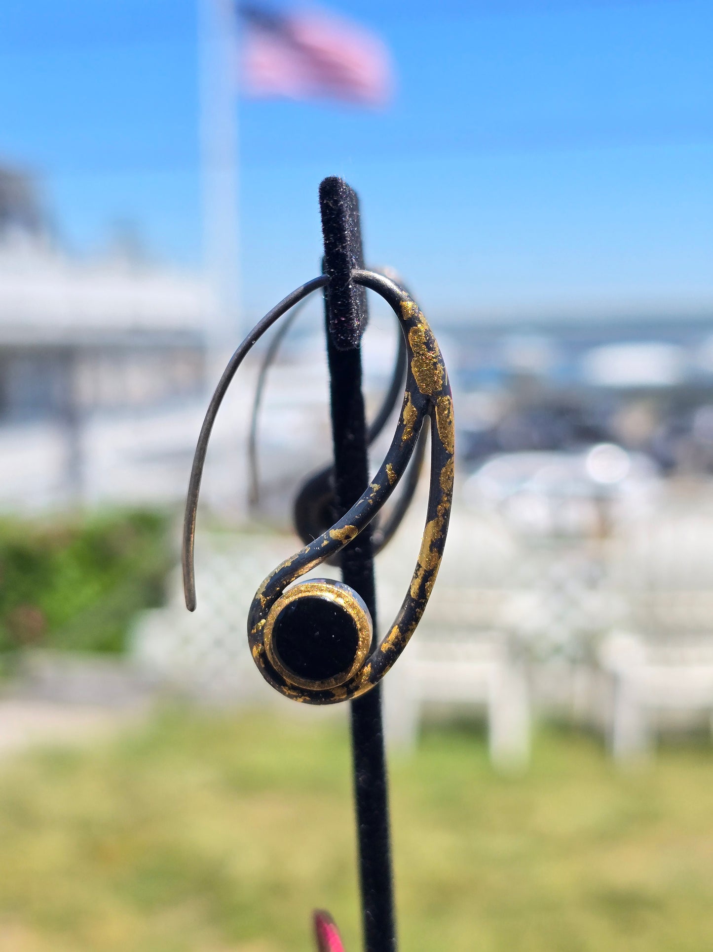 Onyx Drop Earrings