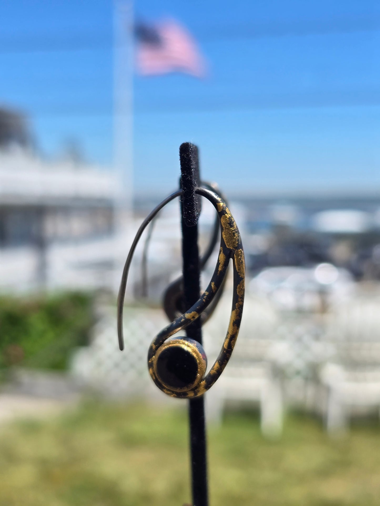 Onyx Drop Earrings