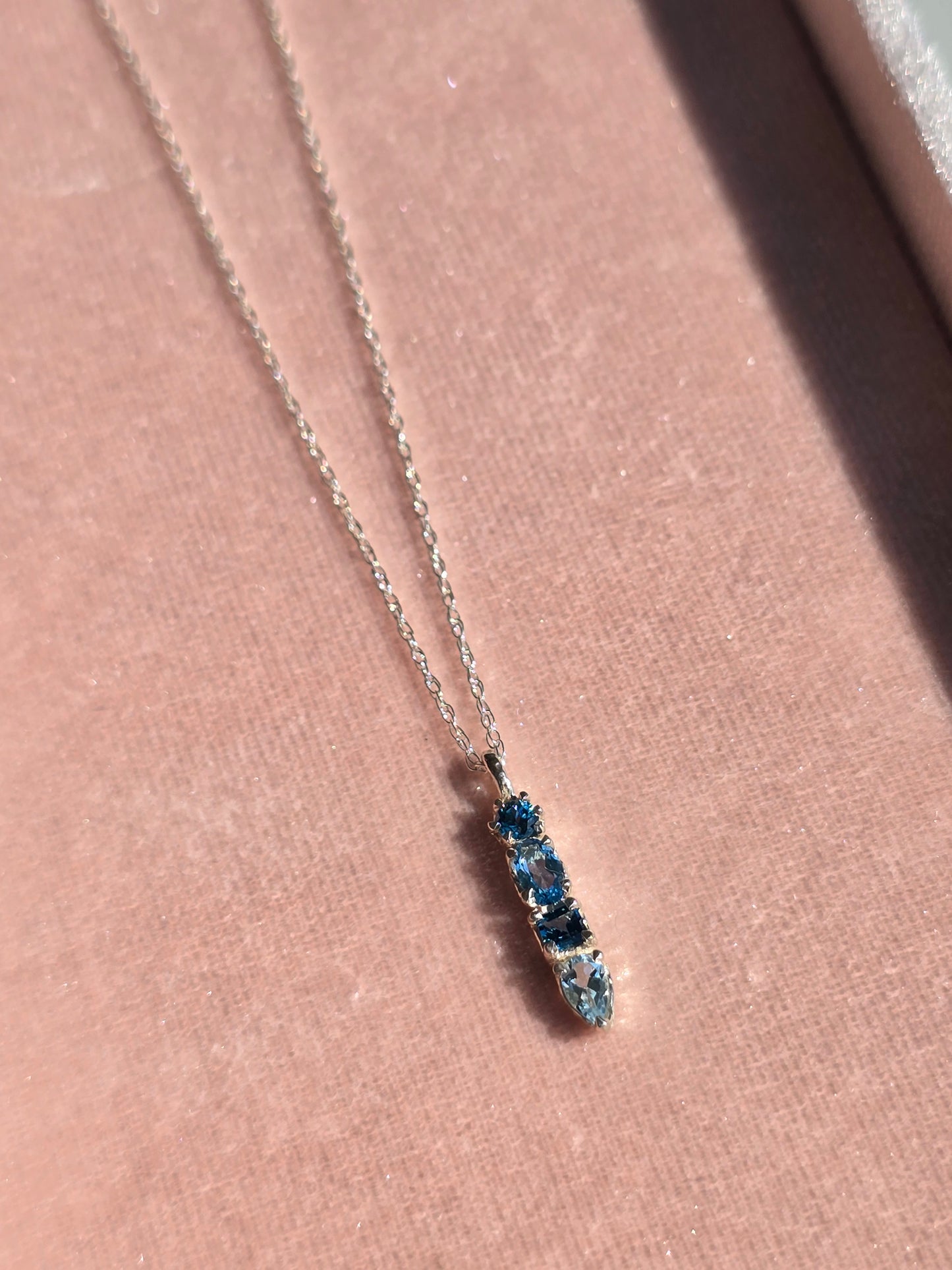 Oceanic Gemstone Necklace