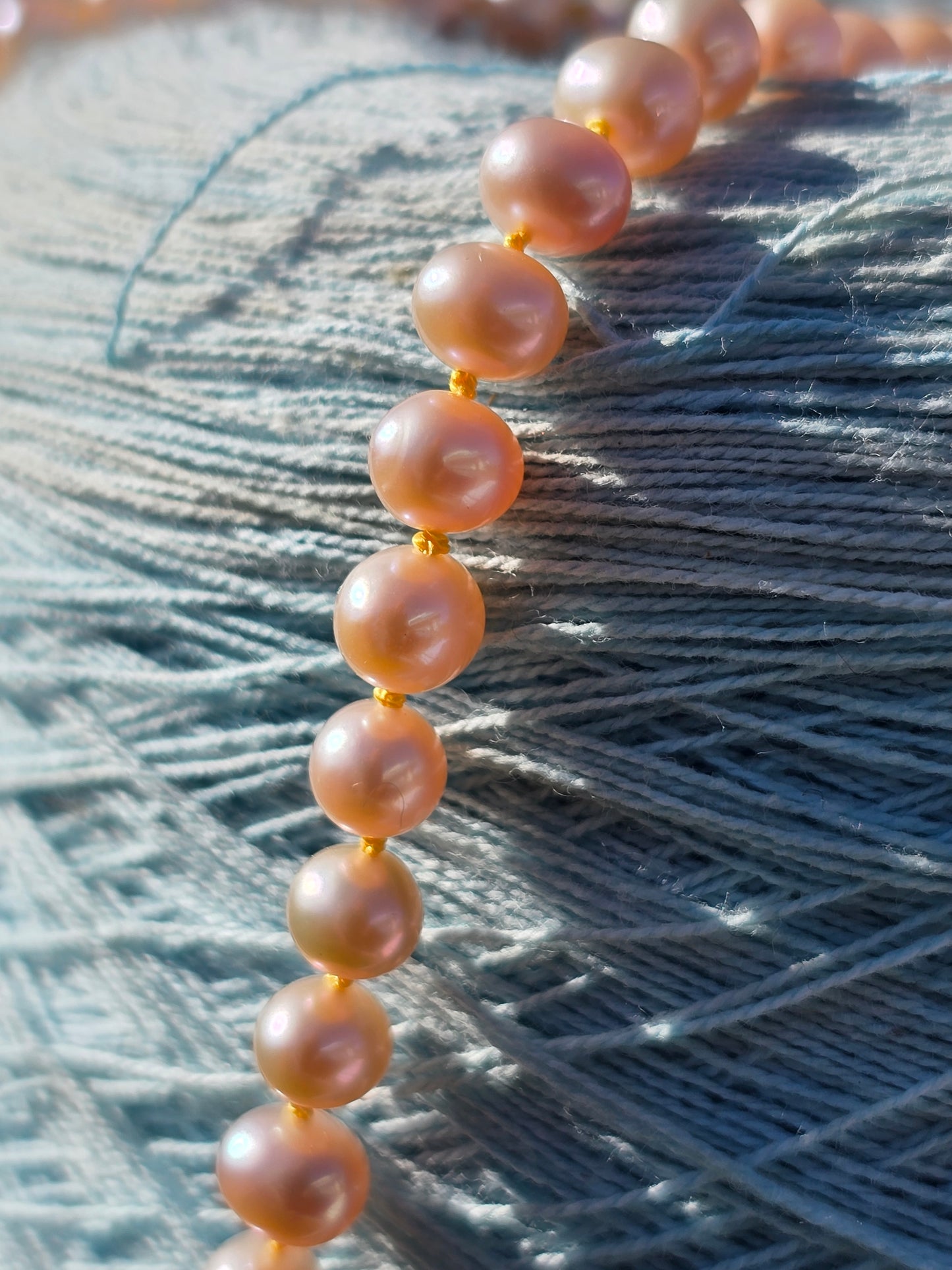 Pink Pearl w/ Yellow Silk