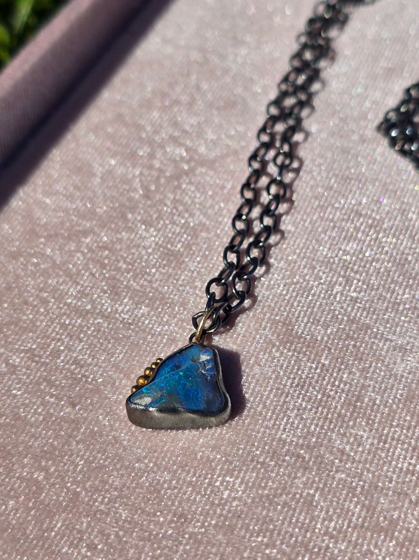 Rough Opal Necklace