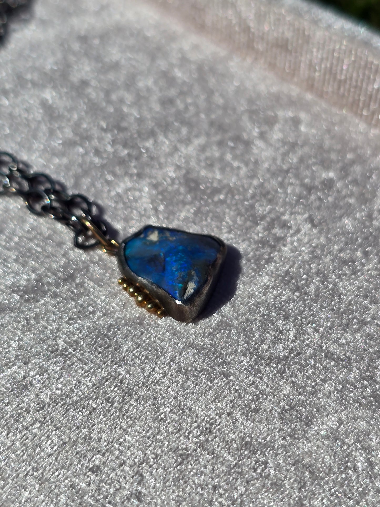Rough Opal Necklace