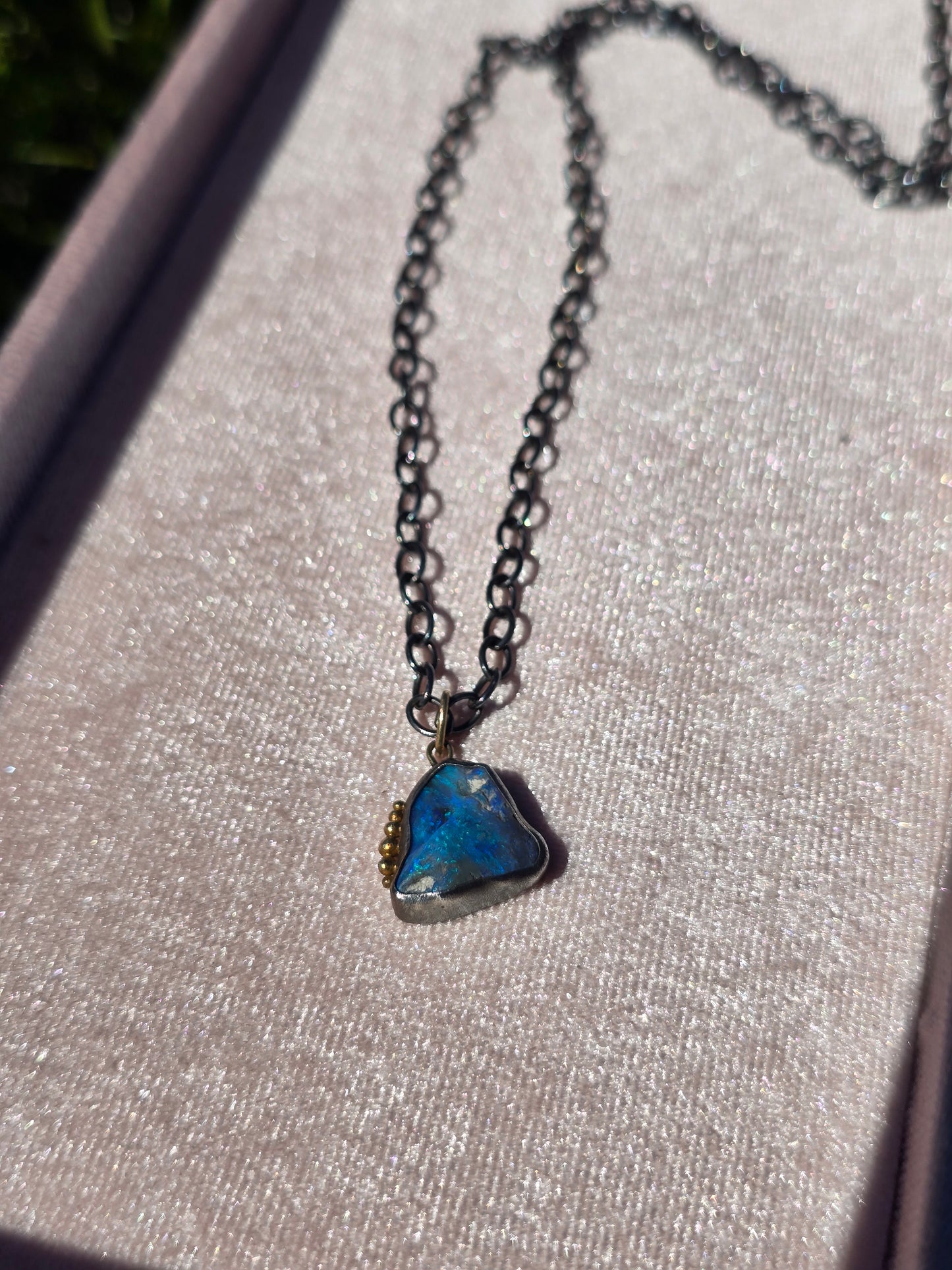 Rough Opal Necklace
