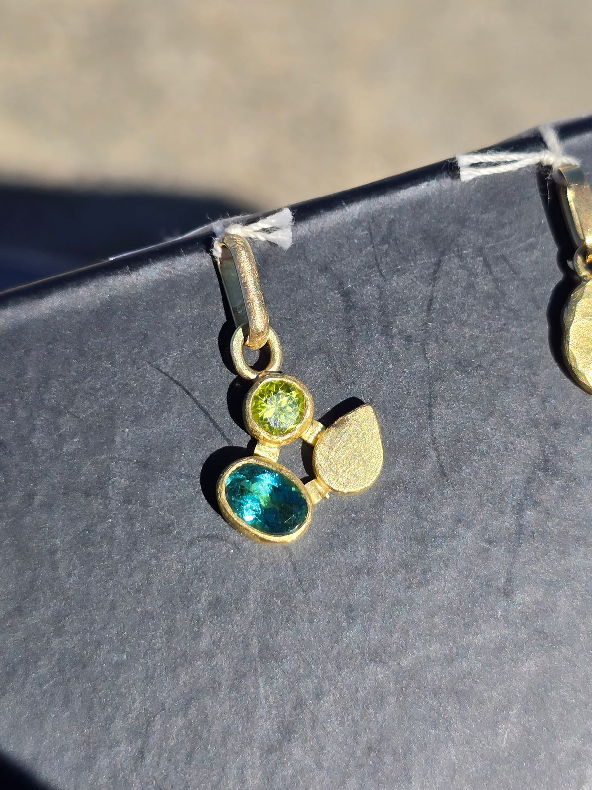Tourmaline Cluster Pendant